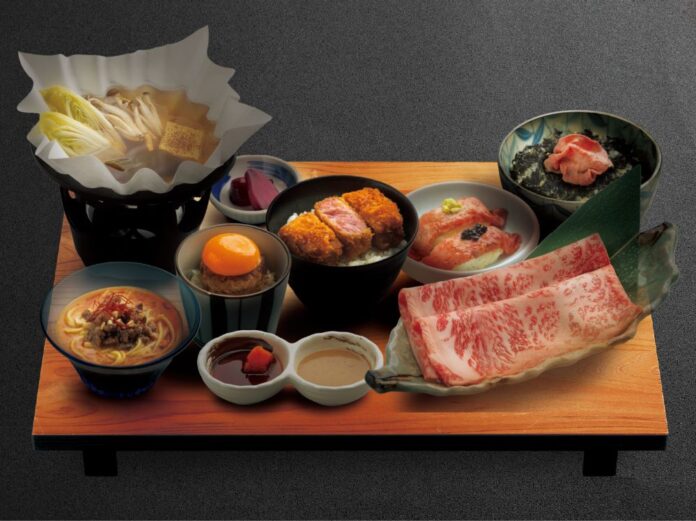 有田牛圖E_特上和牛御膳 和牛料理專門店「有田牛」7月23日進駐沙田新城市廣場! 獨家宮崎A5和牛原隻空運到港 自設工場每日新鮮直送 $38起即可品嚐多款和牛料理 必試$298七道菜「特上和牛御膳」