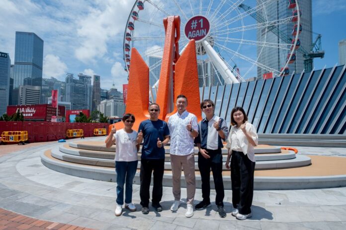 上圖為項目團隊成員(左至右):鄭福開、盧國榮、司徒子健、許俊熙、吳璇子