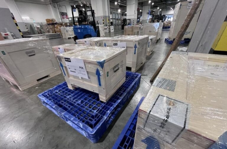 菜鳥跨境物流護送唐代文物