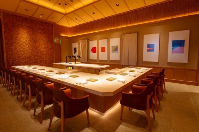 大阪米芝蓮二星傳奇「壽司芳」進駐澳門美獅美高梅　 由創意壽司之神 中之上公起領軍 呈獻現代日式席前感官盛宴