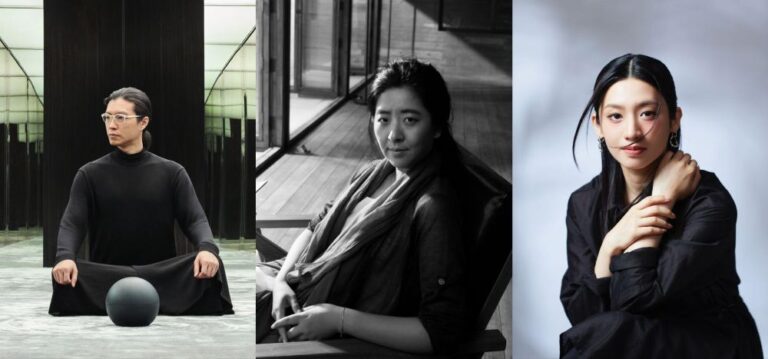 （由左至右）張瀚謙 (h0nh1m) 、許靜和梁非同