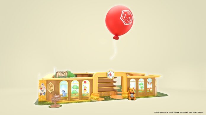 Winnie the Pooh: The 100th Year Celebration Pop Up Store 期間限定店甜蜜登陸又一城 全城獨家100周年限定精品驚喜登場 香港限定毛絨拉動公仔掛件盲盒 百畝森林造景夢幻打卡位 DIY香水瓶工作坊創造個人專屬回憶 限定自拍亭留下珍貴紀念