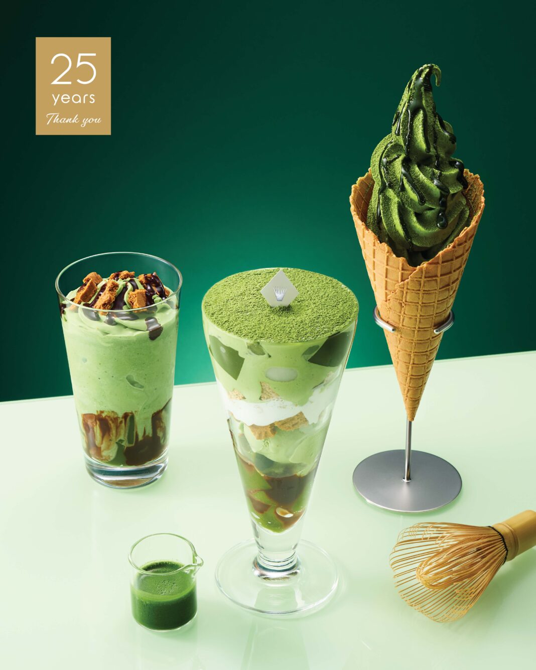 日本人氣連鎖茶室nana’s green tea以限定抹茶新作致敬25年的茶香歲月